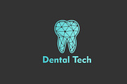 Dental Tech Logo, an Outline Icon by Vector Market (Thumbnail 1 of 2)