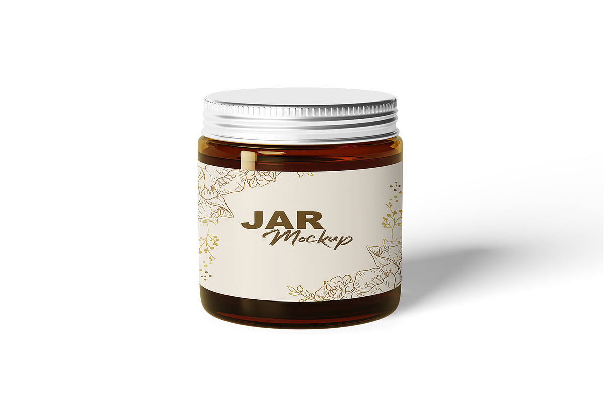 Jar Mockup, a Cups & Container Mockup by mockupbuys (Photo 8 of 26)