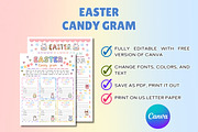 Easter Bunny Candy Gram, a Templates & Theme by Adalin Shop (Thumbnail 4 of 6)