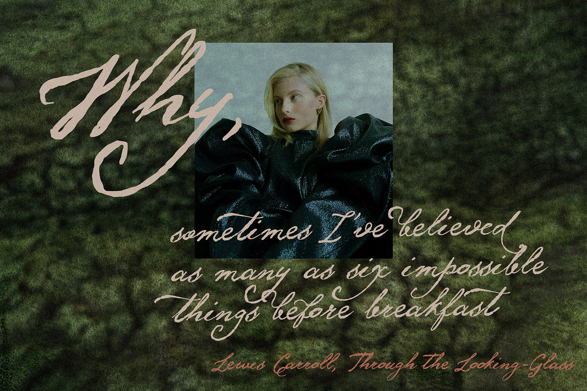 Verona Serenade Script Font vintage, a Script Font by TD fonts (Photo 6 of 12)