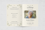 Funeral Program Template, a Flyer Template by BrandPacks (Thumbnail 2 of 5)