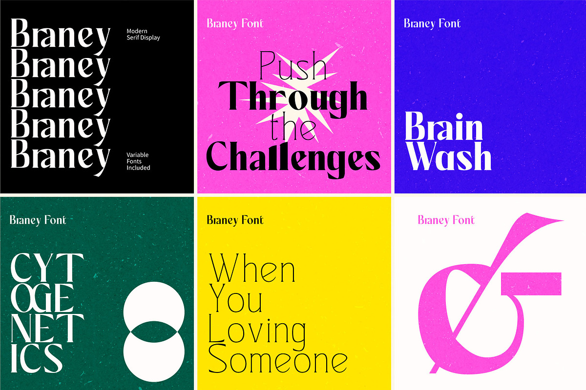 Ez-Barney - Modern Serif Display, a Serif Font by Eztudio (Photo 4 of 13)