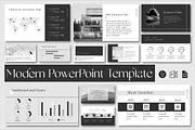 Modern Business PPT Template, a Presentation Template by Artemis-products (Thumbnail 1 of 5)