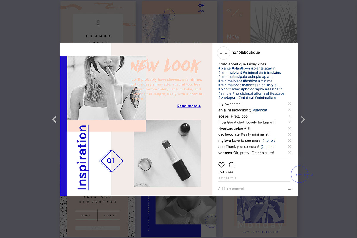 Social Media Pack • Alrún, a Social Media Template by Nonola (Photo 4 of 5)