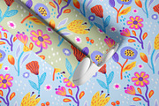 Floral Burst - Seamless Pattern, a Pattern Graphic by Alona Savchuk (Thumbnail 5 of 12)