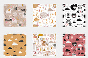 childish pattern + 92 elements BONUS, a Background Graphic by Lineli (Thumbnail 3 of 8)