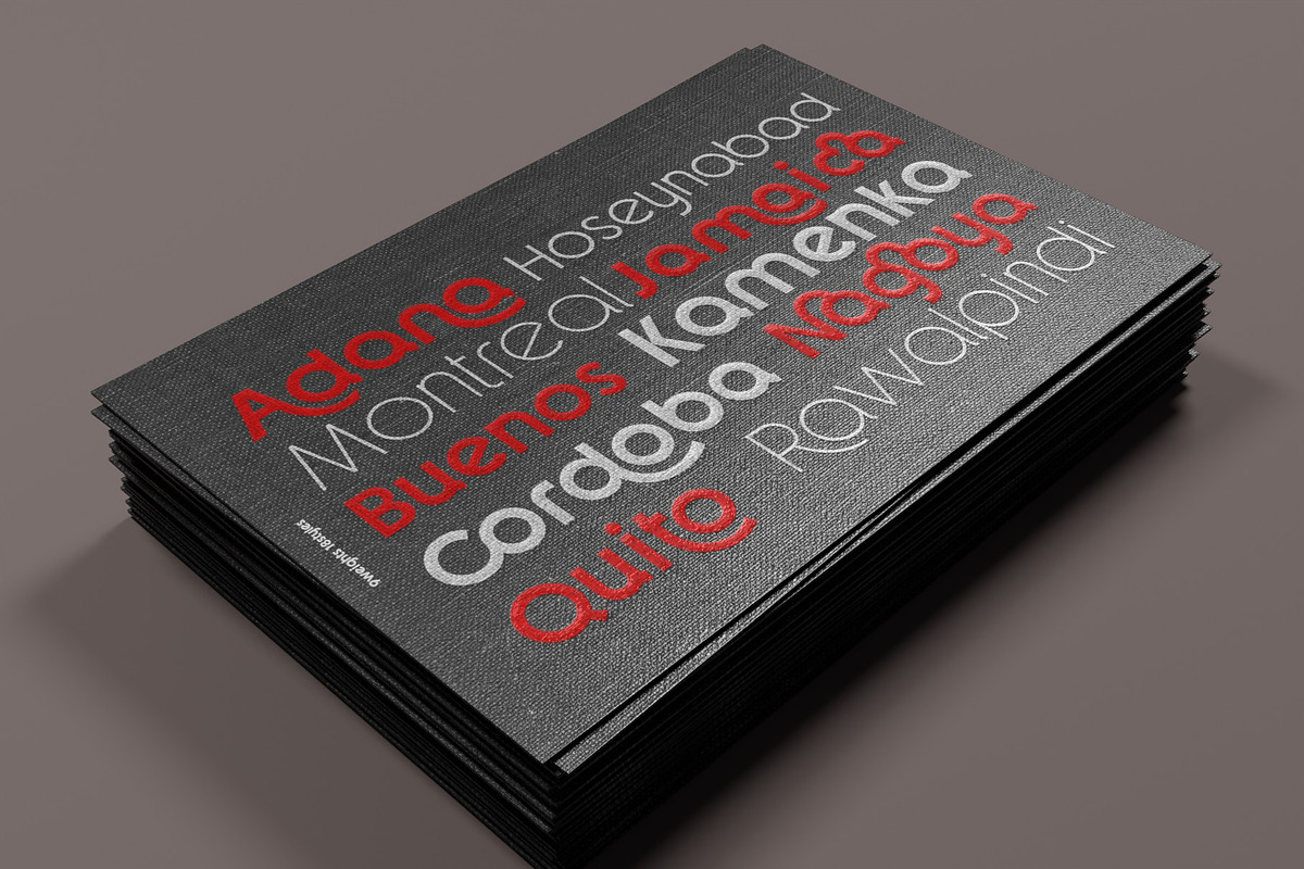 Reost - Stylish Modern Font Family, a Sans Serif Font by Ryul Davidson (Photo 13 of 15)