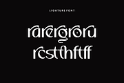 Ghofty - Modern Brand Font, a Script Font by QR Design Studio (Thumbnail 8 of 13)