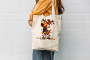 Christmas Reindeer Magic, a Seasonal Illustration by CreationArt (Thumbnail 7 of 7)