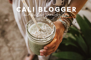 Cali Blogger Lightroom MOBILE Preset