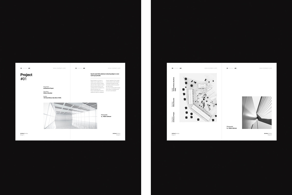 Architecture Portfolio Template, a Brochure Template by TemplateFolio-Shop (Photo 9 of 25)