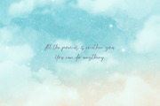Fluffy Sky Watercolor Backgrounds, a Texture Graphic by Tiger and Flower (Thumbnail 9 of 10)