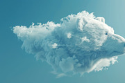 90 Clouds animals against a blue sky, an Animal Illustration by Handmadefont (Thumbnail 15 of 64)