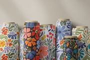 Modern Floral Seamless Patterns, a Pattern Graphic by Molly art (Thumbnail 9 of 9)