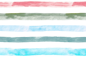 Stripes in red, green and blue