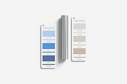 Palette Card Mockup, a Product Mockup by MrLetters (Thumbnail 3 of 5)