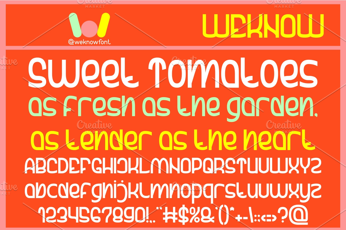 Sleep Tight font, a Font by weknow (Photo 3 of 8)