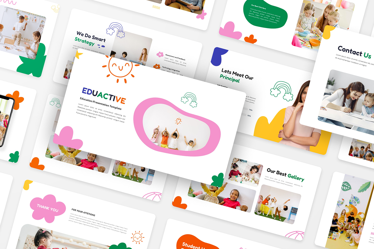 Eduactive Kids Education Powerpoint, a Presentation Template by Annora Studio (Photo 5 of 5)