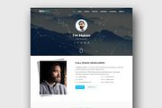 Personal Portfolio Landing Page, a Landing Page Template by nandinigraphics (Thumbnail 2 of 3)