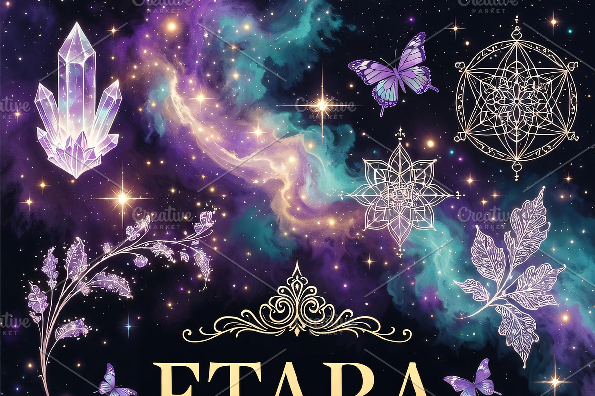 ETARA Magical Elements & Stamps, an Object Graphic by ETARA by Mea Hau (Photo 5 of 35)
