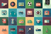 100 Multimedia world flat icons set, an Icon by Yury Velikanov (Thumbnail 2 of 5)