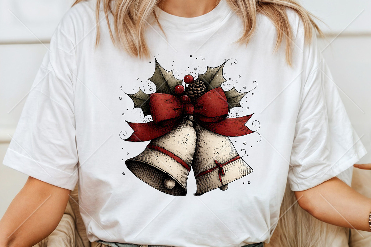 Whimsical Christmas Clipart Bundle, a Seasonal Illustration by Canvas Craft (Photo 6 of 10)