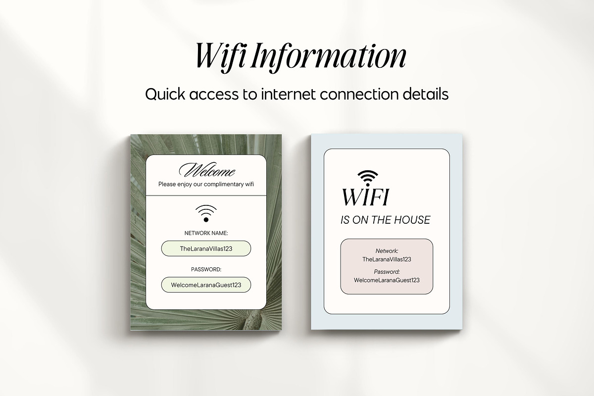Airbnb Welcome Book Canva Templates, a Magazine Template by Fallon Gerst (Photo 14 of 23)