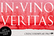 Cresci Exemplar Pro, a Serif Font by California Type Foundry (Thumbnail 1 of 9)