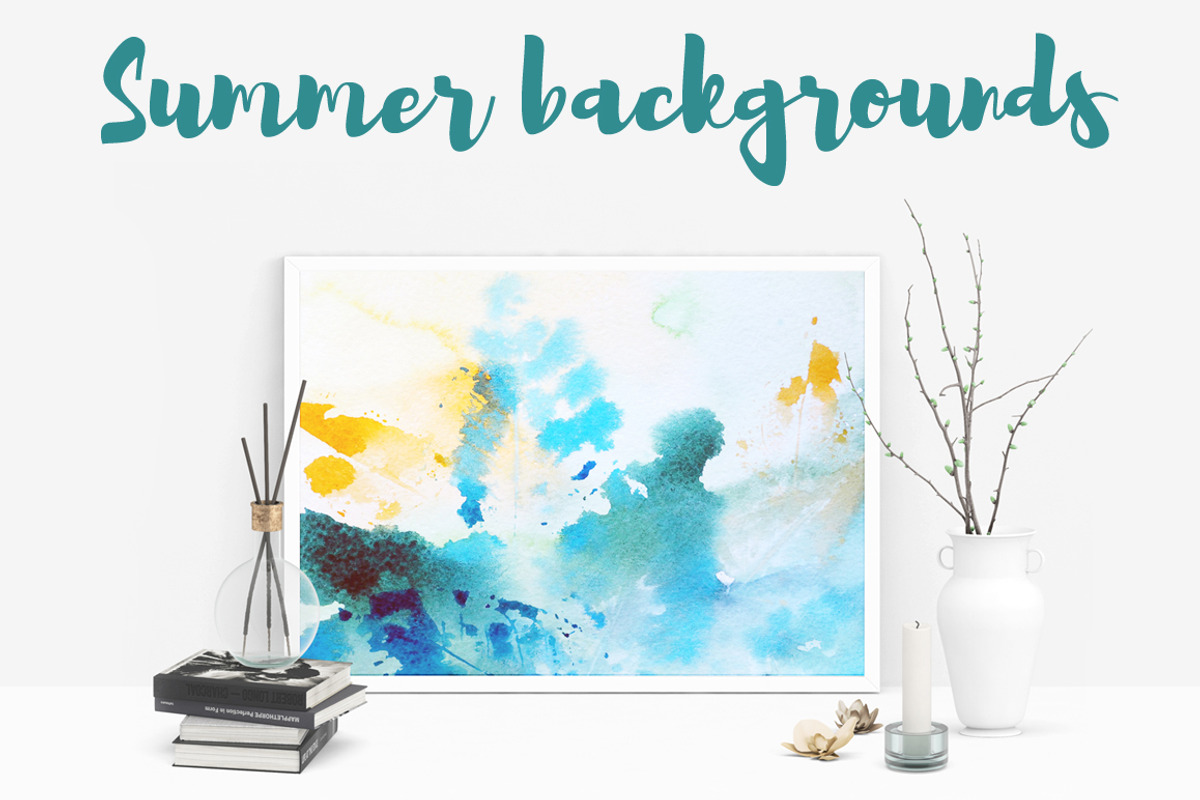 Summer backgrounds, a Background Graphic by Anna Violet (Photo 1 of 3)