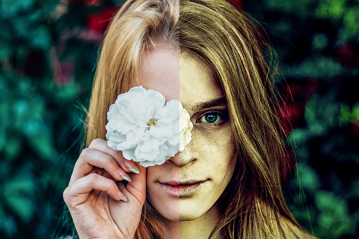 Warm Dramatic Dark Effect preview 2