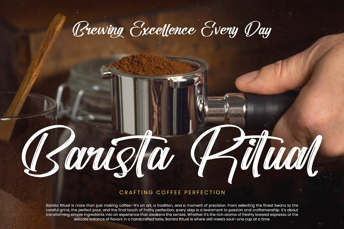 Standard Vertical Modern Brush Font, a Script Font by stylishtype.co (Photo 9 of 20)