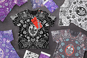 Romantic Halloween. Seamless pattern, a Pattern Graphic by OlgaSoi007 (Thumbnail 5 of 5)