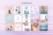 Dreamy Vibes - Social Pack, a Social Media Template by The Wedding Shop (Thumbnail 3 of 7)