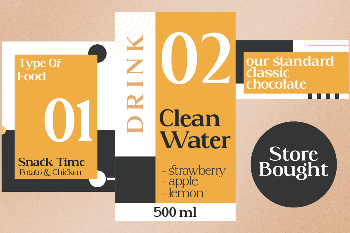 Acosta - Serif Font Family, a Serif Font by Zane Studio (Photo 6 of 11)