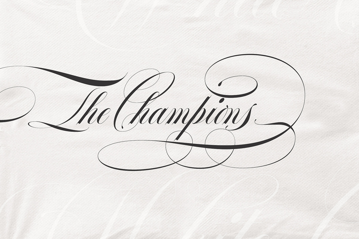White Cold | Old And Elegant, a Script Font by Alcode (Photo 6 of 14)