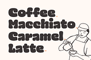Mocha Mochi - Fat Fancy Display Font, a Font by Afkari Studio (Thumbnail 12 of 12)