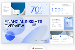 Financial Advisory Deck PowerPoint, a Presentation Template by Ink Gallery