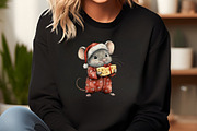 Cute Christmas Clipart, Png, an Illustration by DreamCafeArt (Thumbnail 6 of 7)