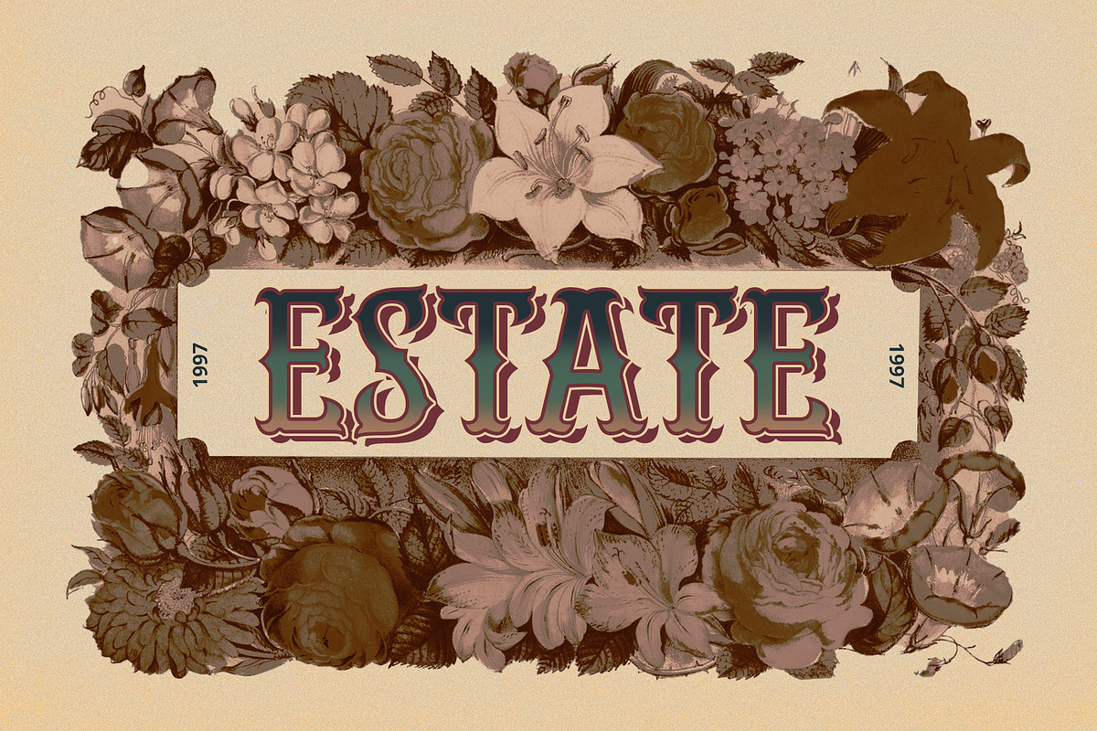 CS Gleam – Tuscan Font, a Serif Font by Craft Supply Co. (Photo 4 of 8)