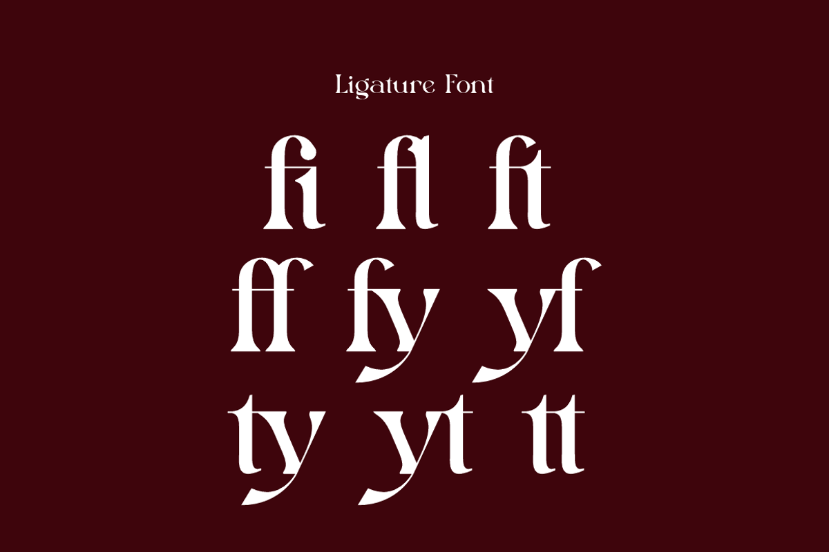 Luxtya Mewoth - Elegant Luxury Font, a Serif Font by Iqsiart Studio (Photo 13 of 17)
