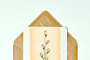 Happy Easter Pussy Willow Branch, a Decorative Illustration by JYa_Design (Thumbnail 1 of 3)