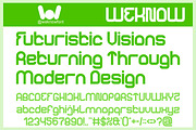 Rewrite Future font, a Sans Serif Font by weknow (Thumbnail 4 of 8)
