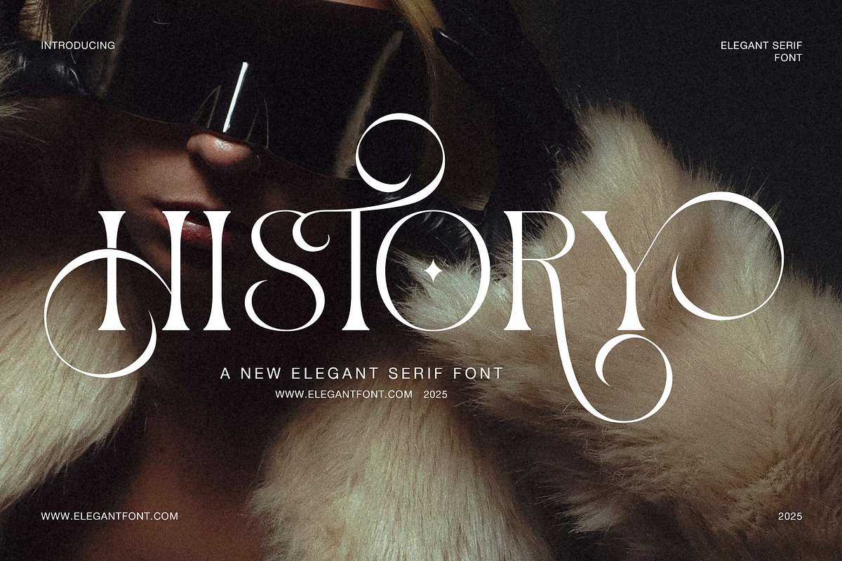 History Elegant Ligature Serif Font, a Serif Font by Elegant Font (Photo 1 of 8)