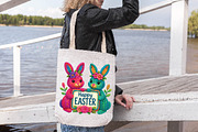Happy Easter Png, Cute Easter Bunny, an Illustration by DreamPrint404 (Thumbnail 6 of 7)