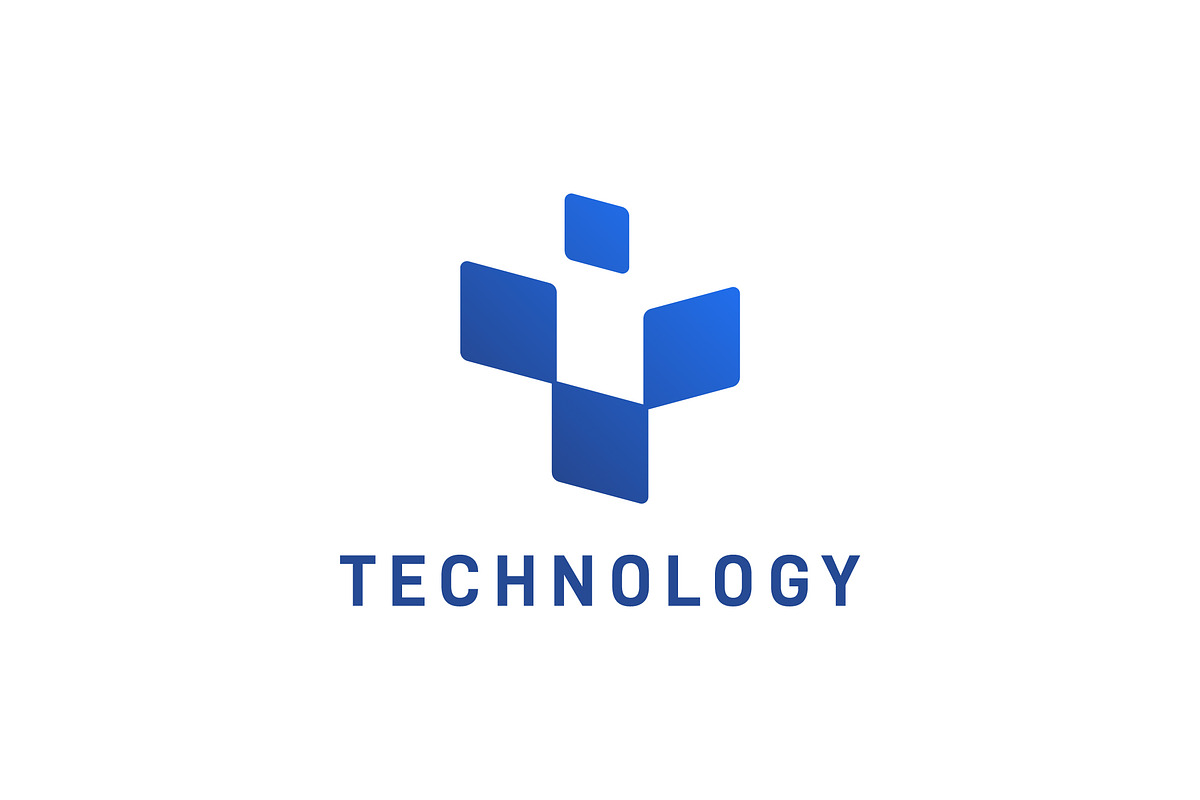 T monogram Technology logo, a Branding & Logo Template by tmts