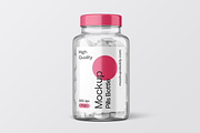 Vitamin & Supplement Bottle Mockup, a Cups & Container Mockup by Mockupdaddy (Thumbnail 5 of 28)