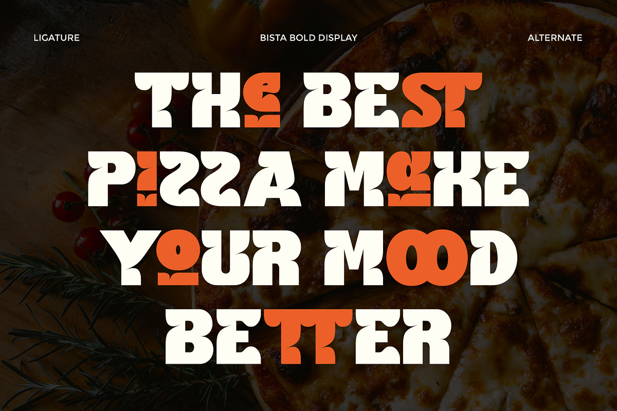Bista - Bold Display Font, a Font by Flawless And Co (Photo 5 of 10)