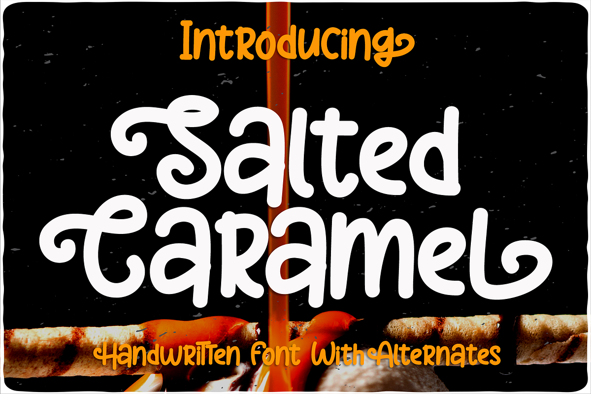 Salted Caramel - Handwritten Font