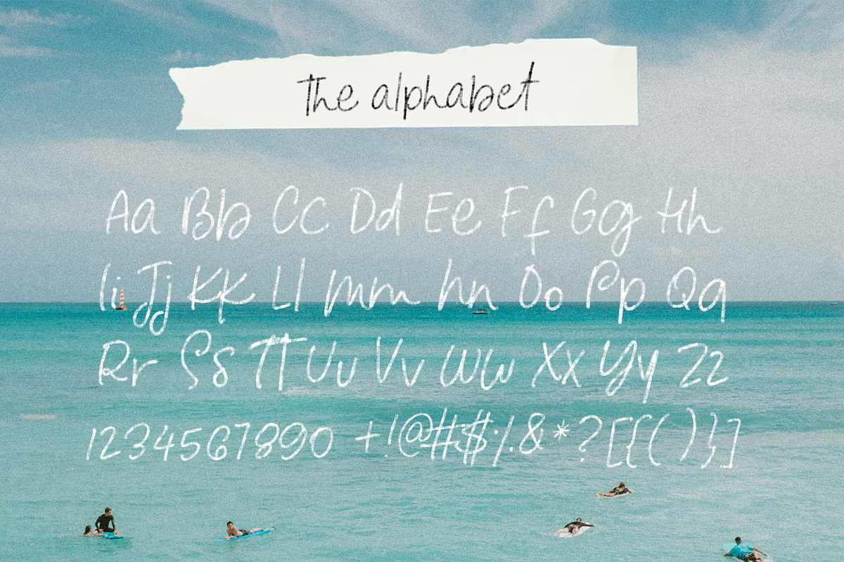 Beach Kiss Mini font, a Script Font by Creator Goodies (Photo 2 of 7)