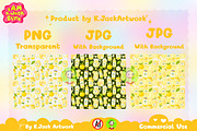 Cute Yuzu Lemonade Drink Seamless, a Background Graphic by K.JackArtwork (Thumbnail 2 of 8)